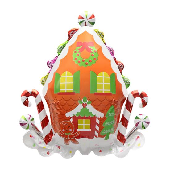 Рождественский воздушный шар яркий цвет надувной Vibe алюминиевая пленка конфета воздушный шар декоративный реквизит для детей