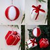 Holiday Christmas Decorations With Foam And Fabric For Festive Tree And Window Display