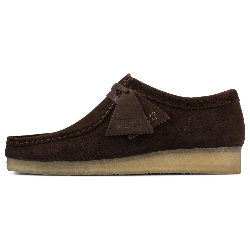 Clarks Originals Clarks Wallabee Dark Brown Suede Men Sneakers 261-56606