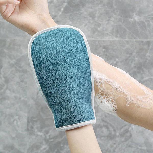 3 шт., 1 комплект/6 шт., 2 комплекта, скребок для спины, отшелушивающие перчатки и набор губок для ванны из люфы для мужчин и женщин, скребок для тела, скруббер, банка для глубокой очистки