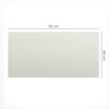 Anti-slip Office Desk Pad Pastel Beige Color 90x45 cm