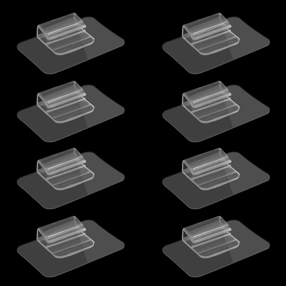 Зажимы для фиксации автомобильных подножек Универсальные самоклеящиеся нескользящие наклейки для напольного ковра Аксессуары для органайзера ковриков салона автомобиля
