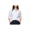 Tommy Hilfiger Классический крой Рубашка Оксфорд в полоску Эластичная Женские рубашки Синий 76J4827-C31