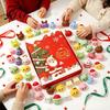 Christmas Countdown Companion for Kids Advent Calendar, 24 Day Box with Mystery Figures, Party Favors Students Festive Holiday Decor Room And