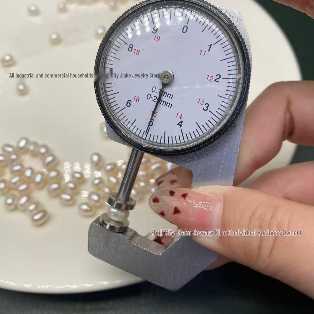 Жемчужные бусины пресноводные, форма риса, 5-6 мм, с отверстием с одной стороны, сильный блеск, с мелкими дефектами, идеально подходят для изготовления украшений своими руками.