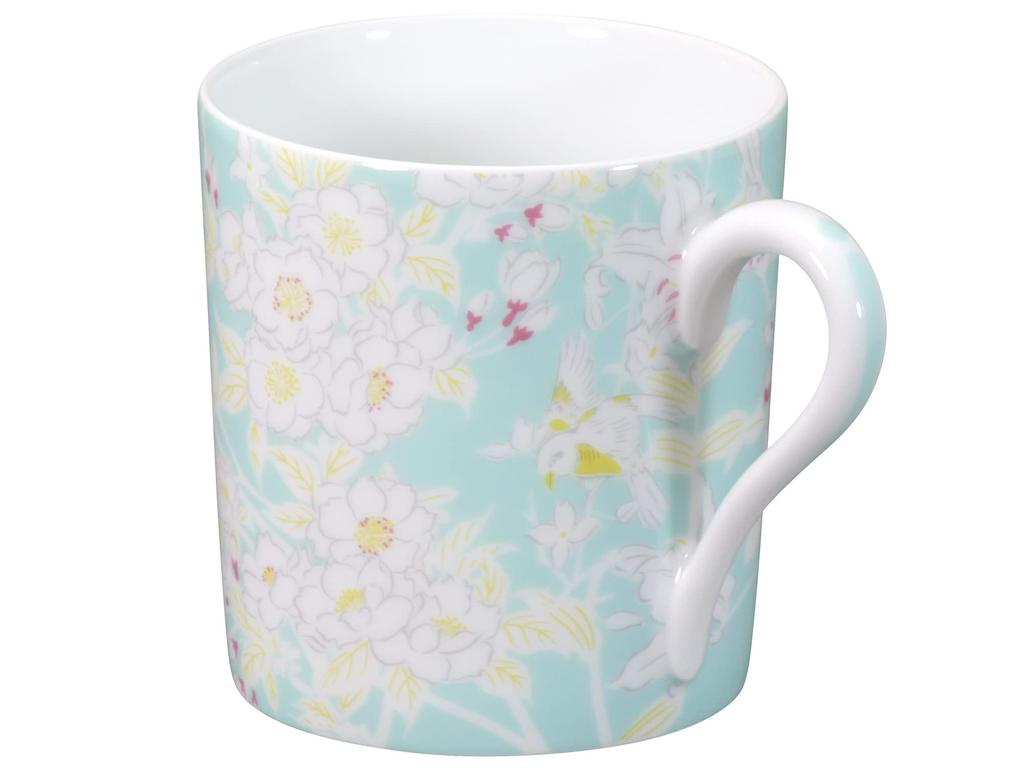 Okura Toen Toen x Кружка «Залитая солнечным светом» [Okura Chiso] (синий) <Microwave compatible>107C-C308-B