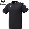 Мужская футболка Hummel с коротким рукавом, игровая, черная, XO, (90),