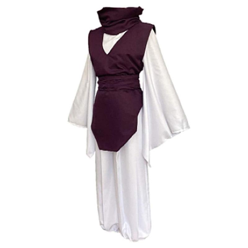 Магическая битва JJK Манга Аниме Чосо Косплей Костюм Фиолетовый Жилет Гетра на шею Пояс Белые Эластичные Брюки Топ Подарки