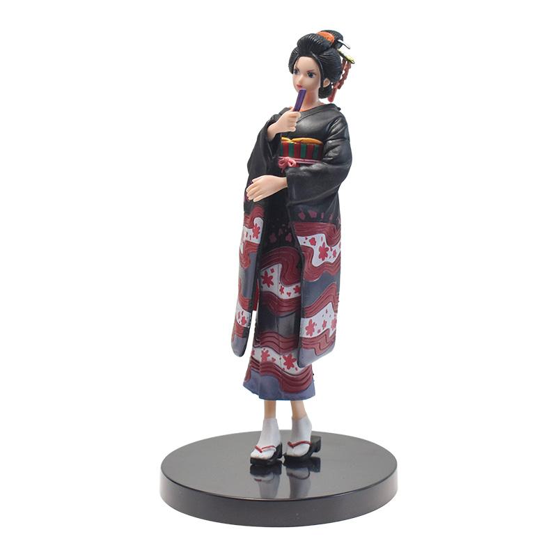 One Piece 17cm Anime Figure Luffy Zoro Chopper Yamato Nami Robin Anime Statue Action Figure Collection Model Kid Toy