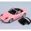 1/32 Mazda Miata MX5 Alloy Scale Car Model Diecast Miniature Car Toy Vehicle Sound and Light Collection Children Toy Gift