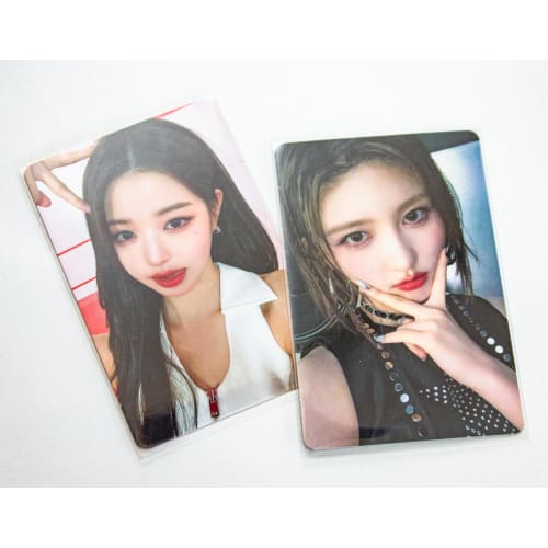 Seiun Shoten K-POP Official Trading Card Sleeves, 56mm X 87mm, Thick, 100 Cards