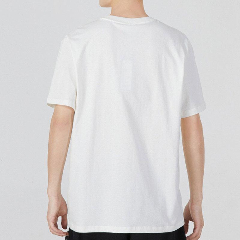 Skechers Colorful T Shirt Unisex Marshmallow White L122U199-0074