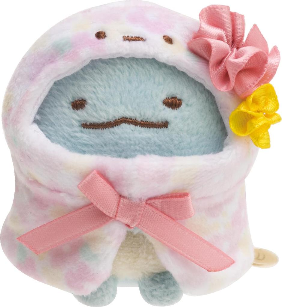 San-X Sumikkogurashi Нарядное пончо (Цветочный узор) MX63501