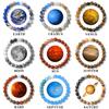 Universe Galaxy Moon Sun Planets Bracelets for Women Natural Stone Solar System Bracelets Libra Virgo Leo Jewelry For Couple