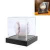 Прозрачный акриловый держатель для бейсбольного мяча, гольфа, тенниса, бильярда, коробка для хранения и демонстрации спортивных предметов с автографами