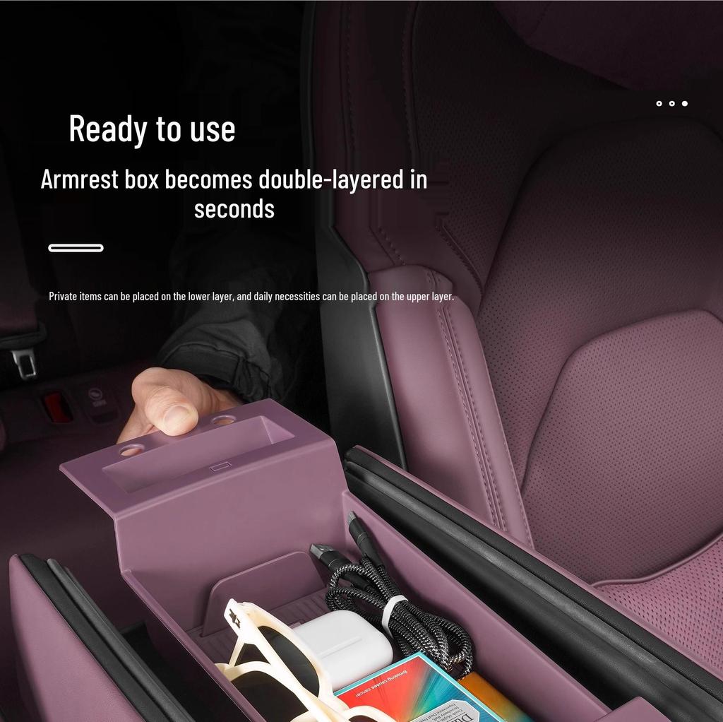 Compatible Storage Box for Xiaomi SU7/YU7 Car Interior
