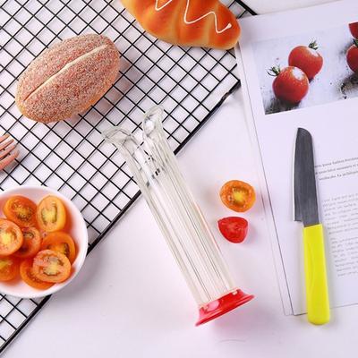 Резак для винограда, нарезка для клубники, маленький резак для помидоров, вишен, держатель контейнера для фруктов, резак для фруктового салата, инструмент для изготовления детей