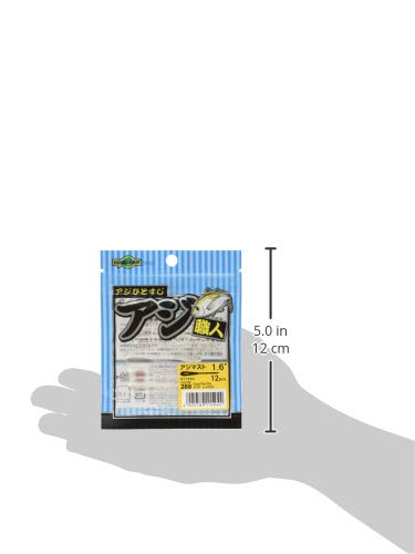 Ecogear Aji Craftsman Aji Mast 2,4 дюйма Прозрачно-красный Fik.
