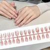 Энергичная Девушка Розовое Золото и Розовый Кошачий Глаз Патчи для Нейл-арта