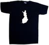 Finland Outline V-Neck T-Shirt