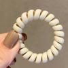 Кольцо для волос в стиле Ins с геометрическим рисунком, шнур для телефона, простой индивидуальный дизайн, веревка для волос, универсальные аксессуары для волос, женские