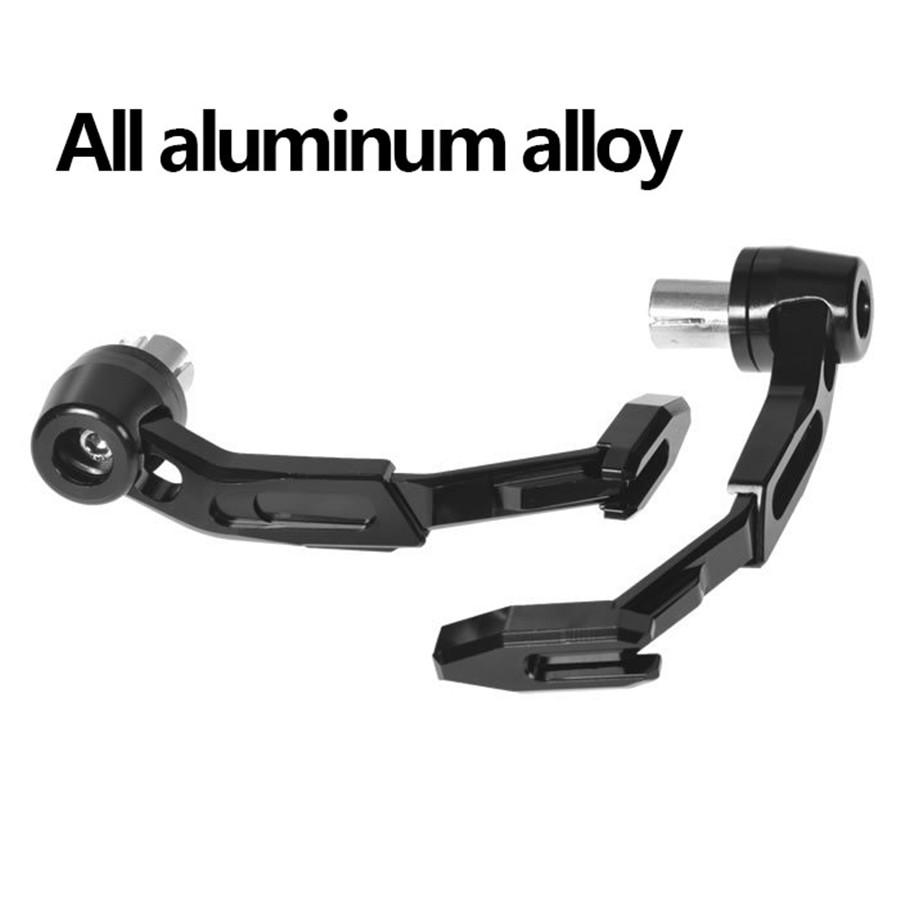 Левый+Правый Алюминиевый 22мм Защитник Руля Мотоцикла Защита Рычага Тормоза и Сцепления