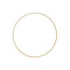 'Rico Design' Metal Ring Round Gold 20 Cm