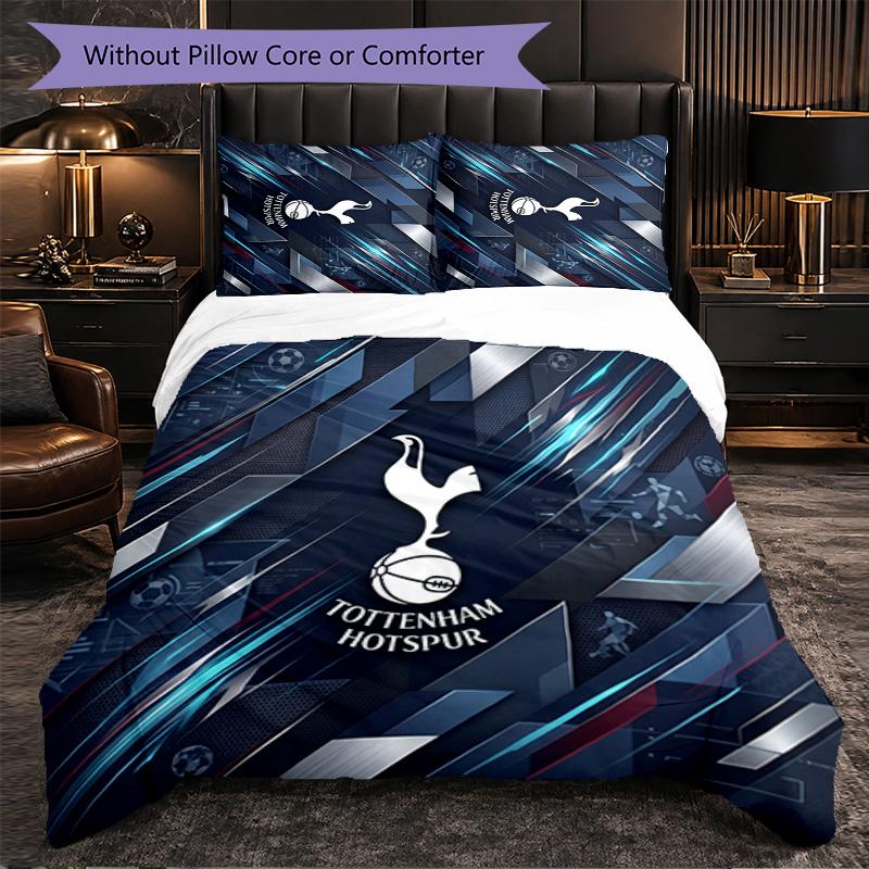 Набор постельного белья Tottenham Hotspur, 3 предмета, мягкая микрофибра, пододеяльник с наволочками для спальни