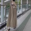 Women's Sleeveless Halter Dress Summer Temperament Seaside Senior Sensen-tied Long Dress