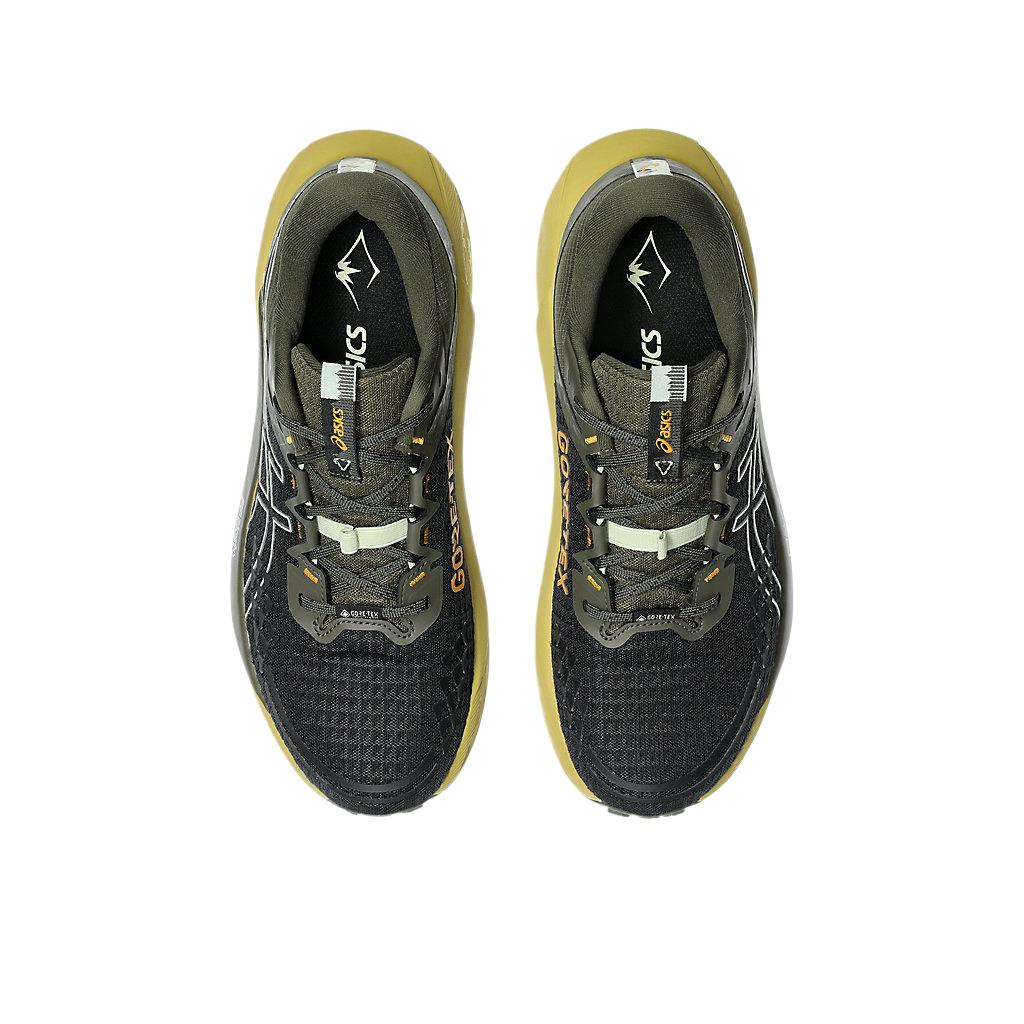 Asics Кроссовки Gel Trabuco 13 GTX Черный Шепот Зеленый Мужские 1011B978-003