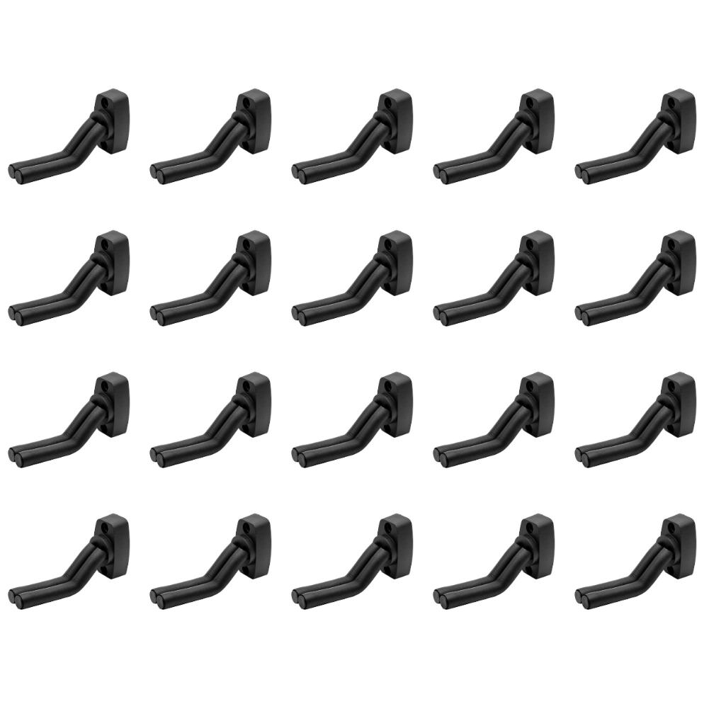 10/20 шт. Металлическая подставка для гитары Настенный держатель-крючок для акустической гитары Легко устанавливается с помощью винтов Аксессуар для инструмента гитары