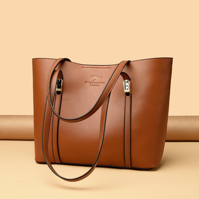 Fashionable and Minimalist Tote Bag, Large Capacity Shoulder Bag, Retro Tote Bag, Women's Handbag, Casual Shopping Shoulder Bag