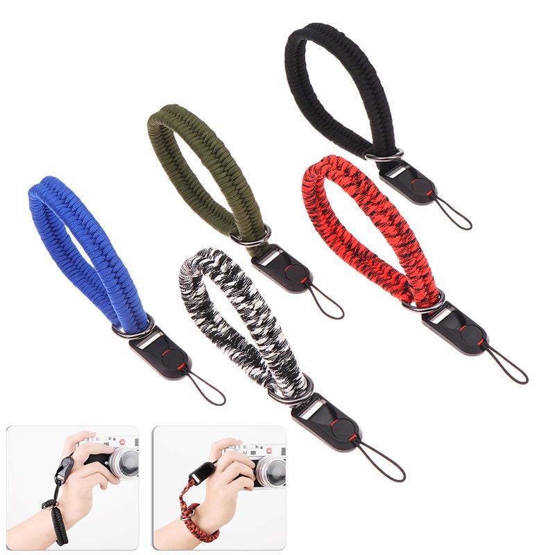1 Set Quick Release Shoulder Neck Rope Belt For Sony Nikon Fuji Canon Olympus Panasonic Dslr Hand-Woven Camera Wrist Strap