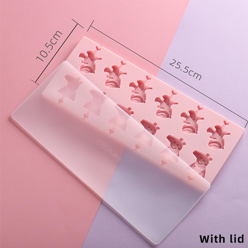 Multi Style Animal Lollipop Silicone Mold Porous Flower Cheese Stick DIY Chocolate Candy Jelly Making Set Cake Decor Mould Gifts