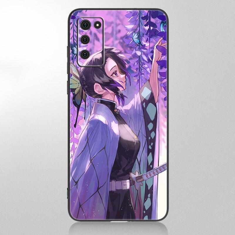 Чехол с изображением аниме «Убийца демонов Канао Синобу сама» для Samsung Galaxy A12 A02S A22 A32 A52 A72 A71 A51 A41 A31 A21 A11 A50 A70 A10S A20S