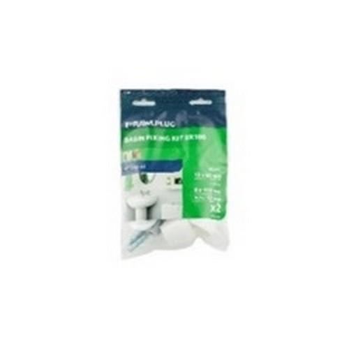 Rawlplug Basin Fixing Kit