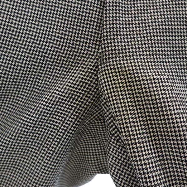 Paul Smith Houndstooth Pattern Suit Setup L Black X White Tailored Jacket Men's Used