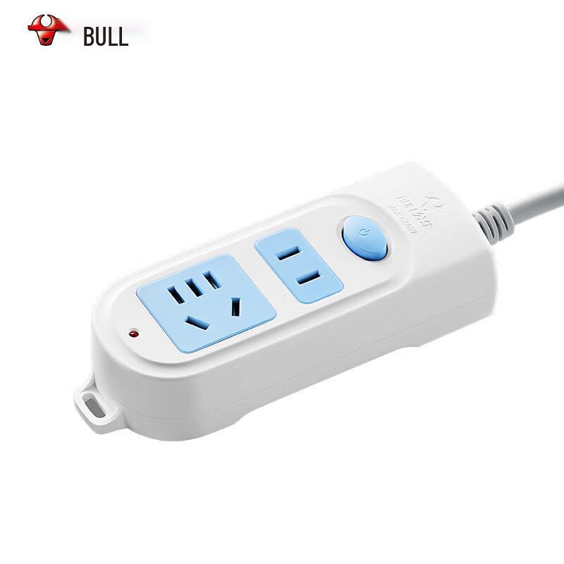 BULL GN-612 2-Outlet Power Strip with Overload Protection