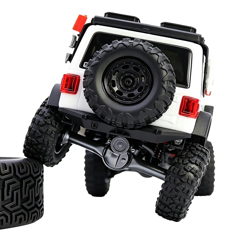 for Axial SCX30 Aluminum Front Rear Axles Set Assembly with Brass Steering Knuckles Steering Link 1/30 RC Crawler Upgrade