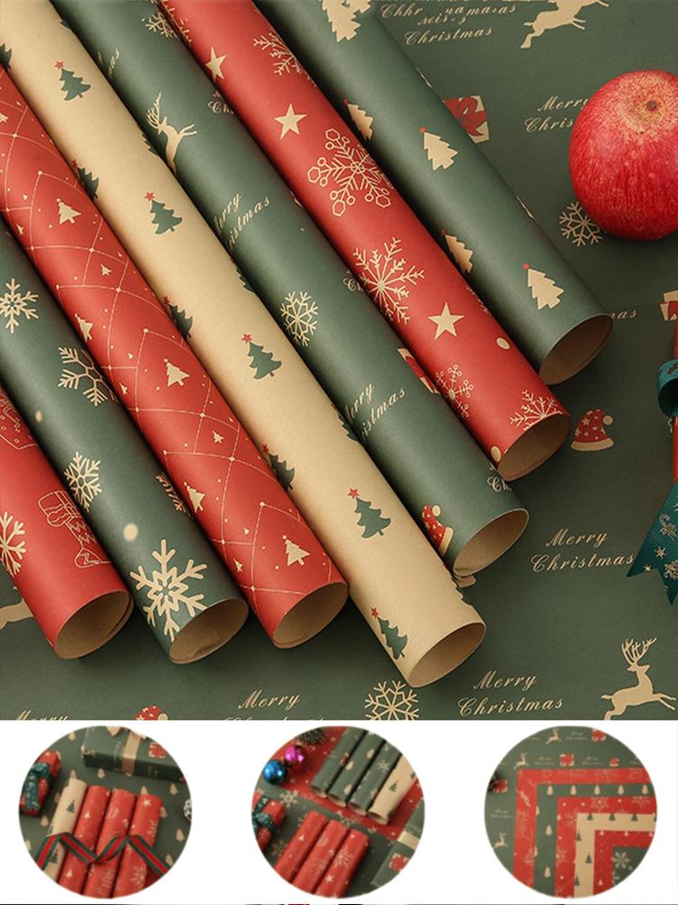 Упаковочная бумага «С Днем Рождения» 50*70 см, цветочная, сделай сам, на Рождество, свадьбу, вечеринку, подарок, упаковка, декор, сделай сам, бумага для поделок