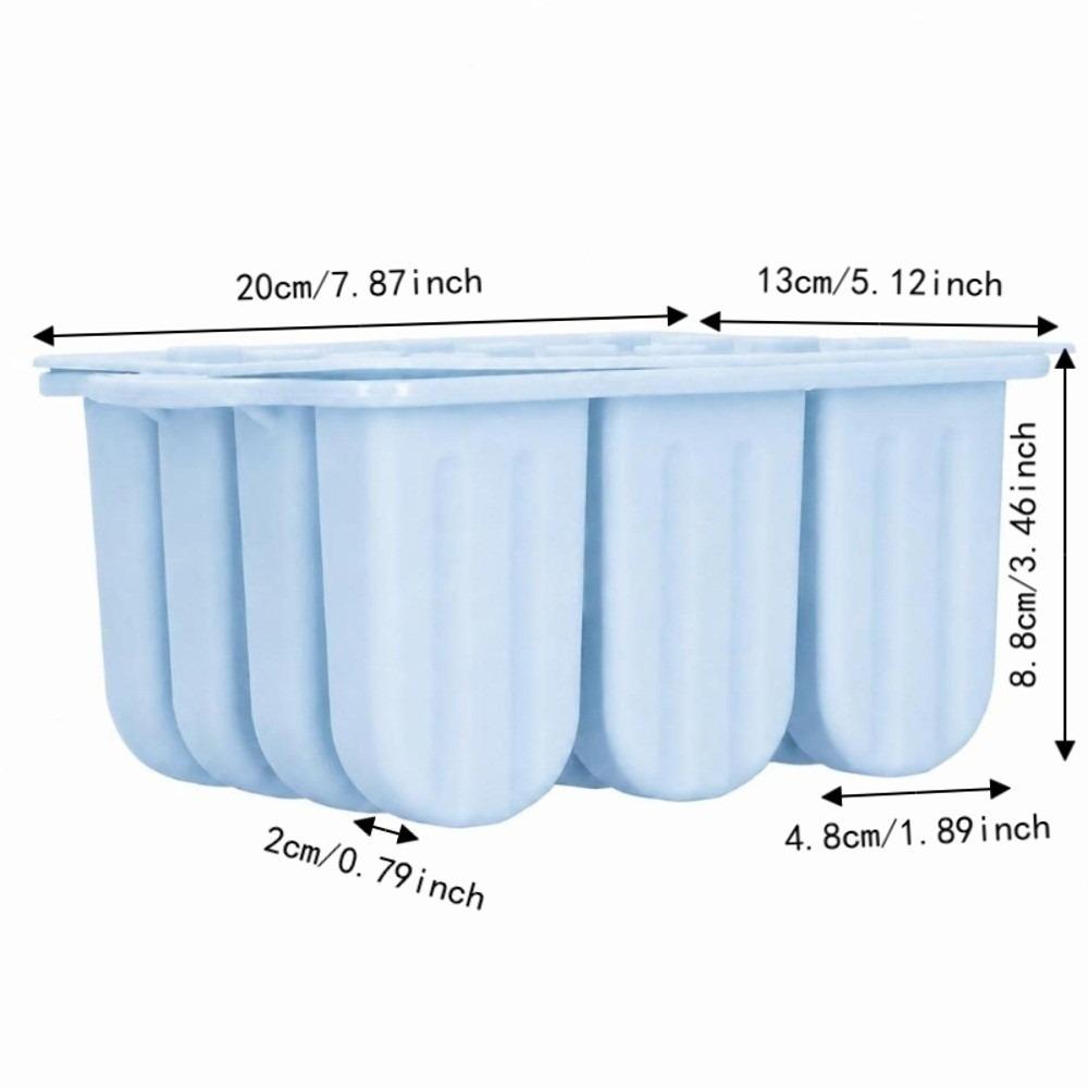 Easy-Release Silicone Ice Cream Molds Silicone Ice Cream Maker Molds Homemade Popsicle
