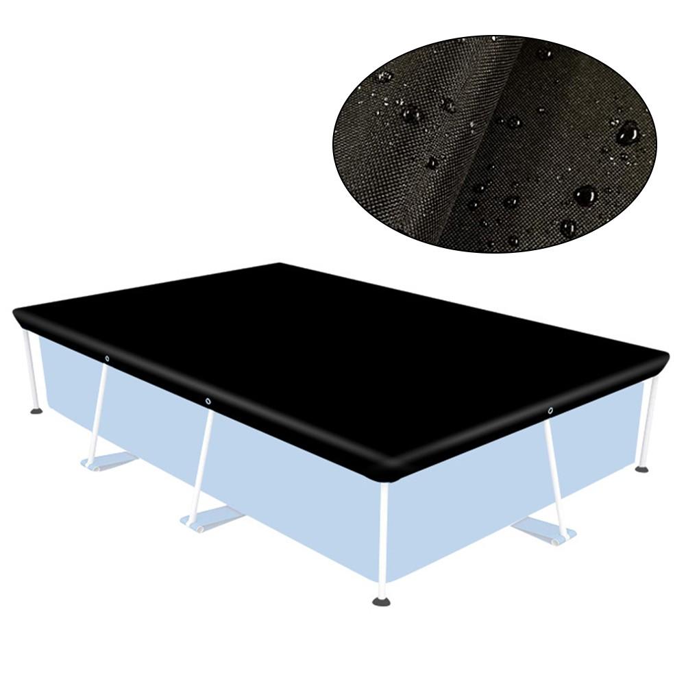 Robust Rectangular Pool Cover with Water Resistance UV Protection Features
