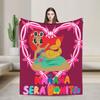 Women Karols Manana G Sera Bonitos Lover Soft Warm Blanket  Plush Throw Blanket Couch Bed Flannel Bedspread Sofa Bed Cover