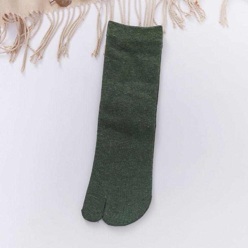 1 пара однотонных кимоно для пары, шлепанцы, носки-таби, сандалии с раздельным носком, хлопковые носки с двумя носками