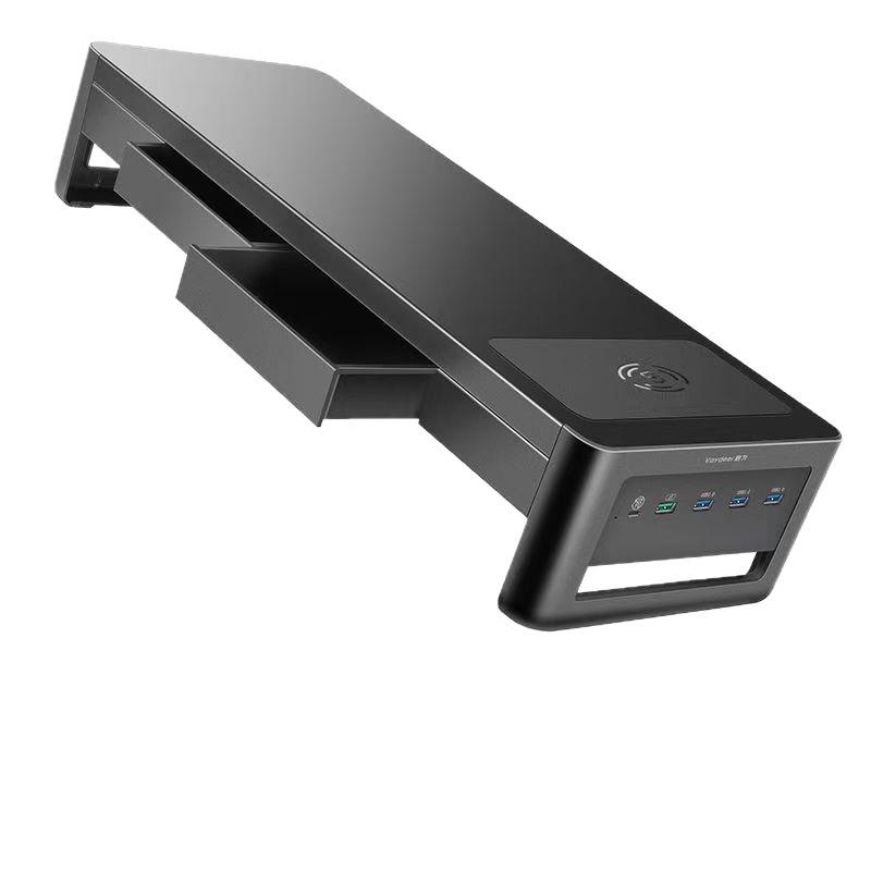 Многофункциональная подставка-подъемник для USB-монитора и органайзер для рабочего стола