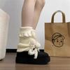 Платформа маффин Birkenstocks плюшевые хлопковые ботинки зимние новые нескользящие снегоступы сохраняют тепло