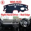 Dashboard Cover for Mazda 3 M3 Axela 2014-2018 Car Dashboard Cover Dash Board Mat Carpet Pad Sunshade Cape Cushion