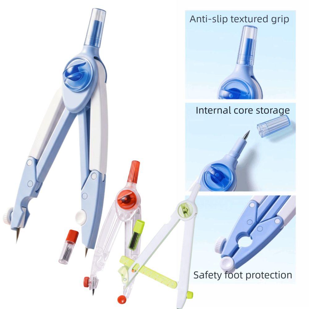 Precision Non-metal Compass Drafting Drawing Circle Drawing Gauge Student Exam Special-use Compass