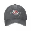 Vintage Best In The World CM Punk Baseball Cap Unisex Distressed Washed Sun Cap Outdoor Running Golf Caps Hat