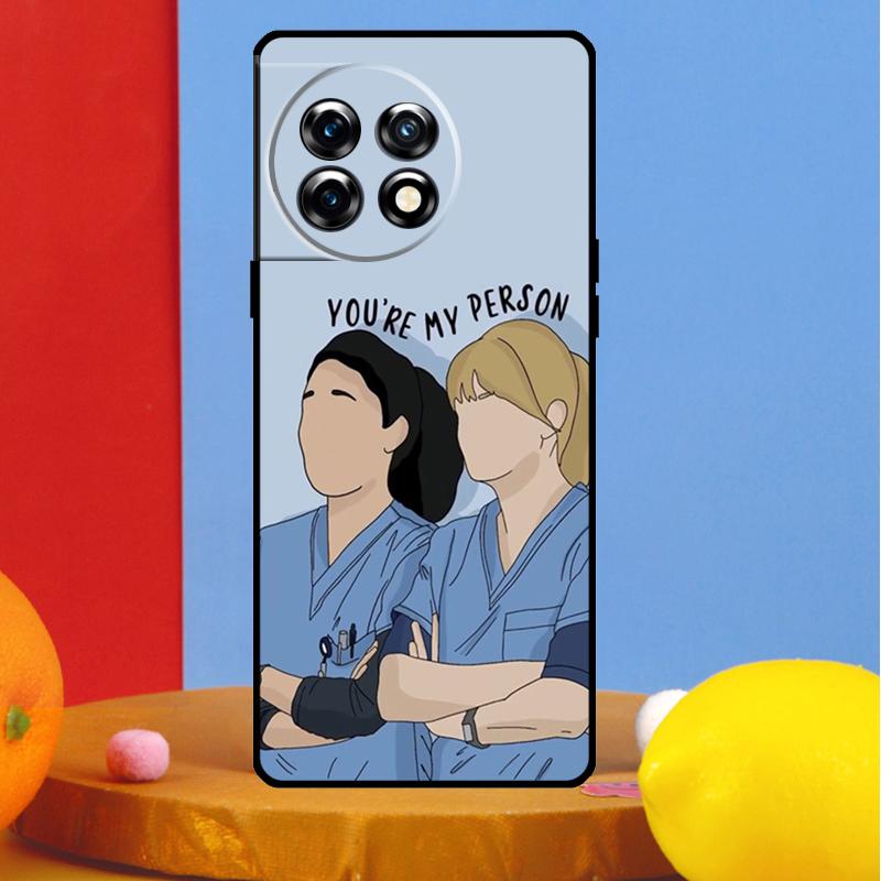 Greys Anatomy Cover For OnePlus Nord CE 4 2 3 Lite N30 N10 N20 OnePlus 13R 13 12 12R 11 10 Pro 10T 8T Case